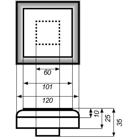 Крышка верхняя из ДПК Faynag Wood Слоновая кость